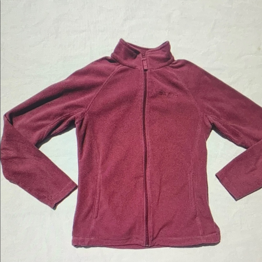 Pink Fleece Zip-Up Jacket